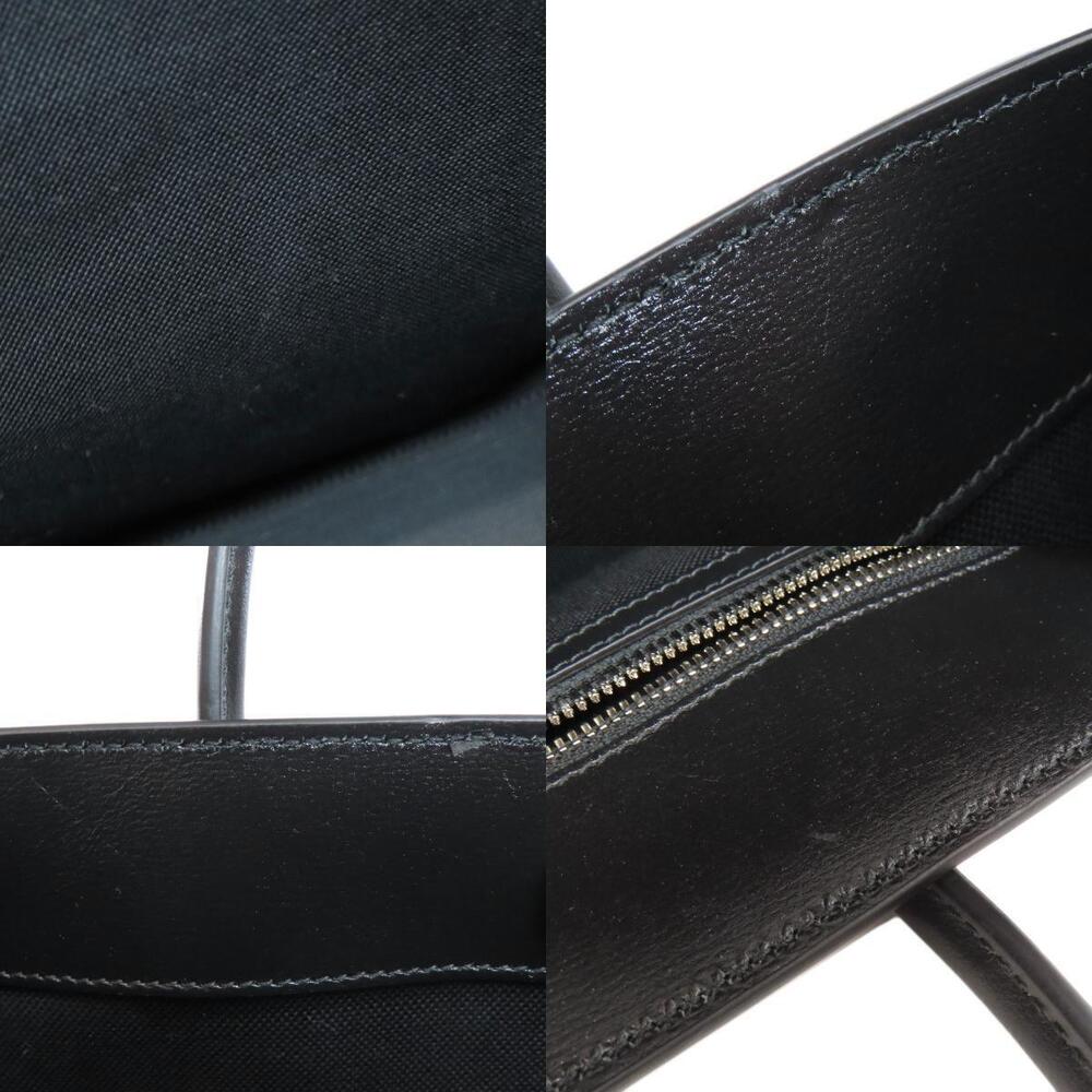Gucci Interlocking Black Supreme Leather Tote with GG - Picture 7 of 11